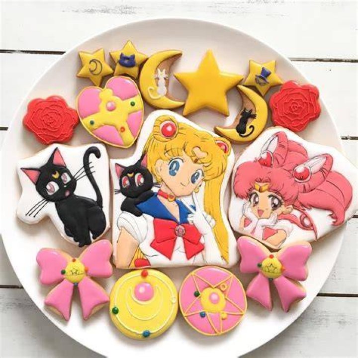 smonn cookies Sailor moon cakes, Sailor moon birthday, Sailor moon party