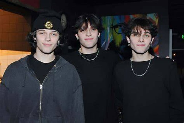 sturniolo triplets at vidcon (ft emily) 2022 Triplets, Skinny white