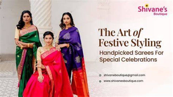 The Art Of Styling Sarees With Bold Antique Necklace