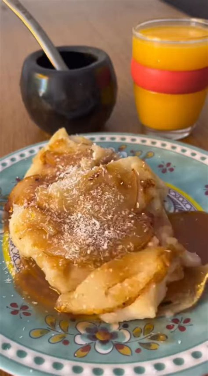 Tortitas de pera Blanca Mayand&iacute;a Receta Canal Cocina