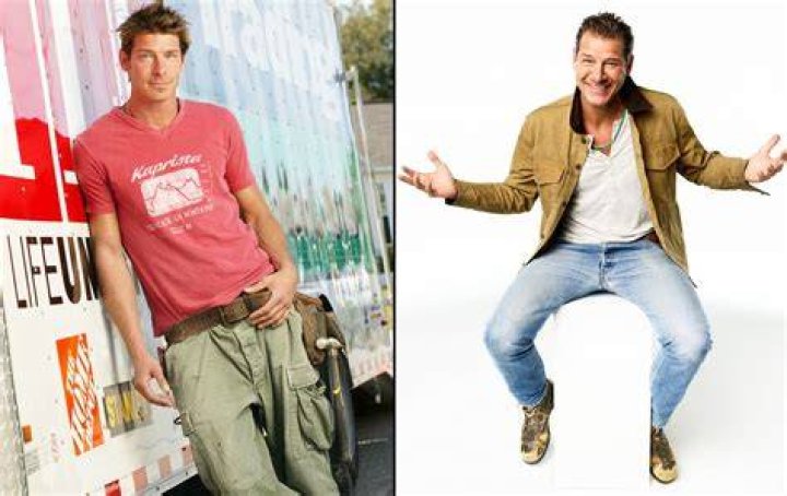 TRADING SPACES Ty Pennington '30 year challenge' from J.Crew model days