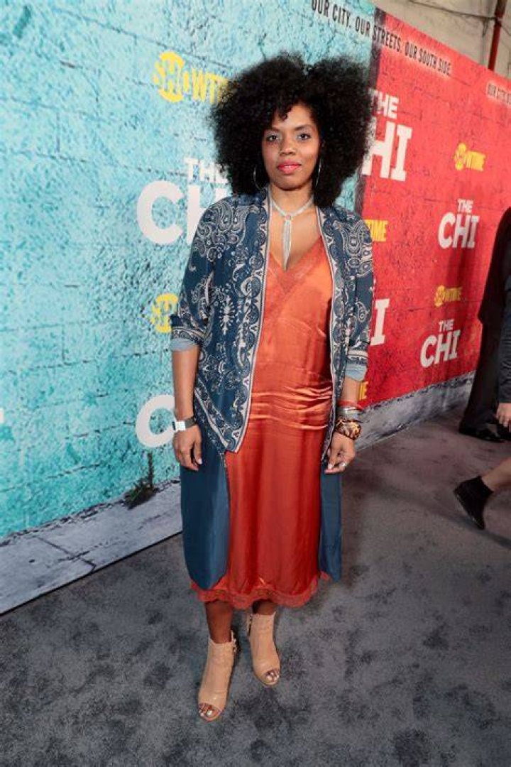Tyla Abercrumbie The Chi Premiere in Los Angeles &bull; CelebMafia