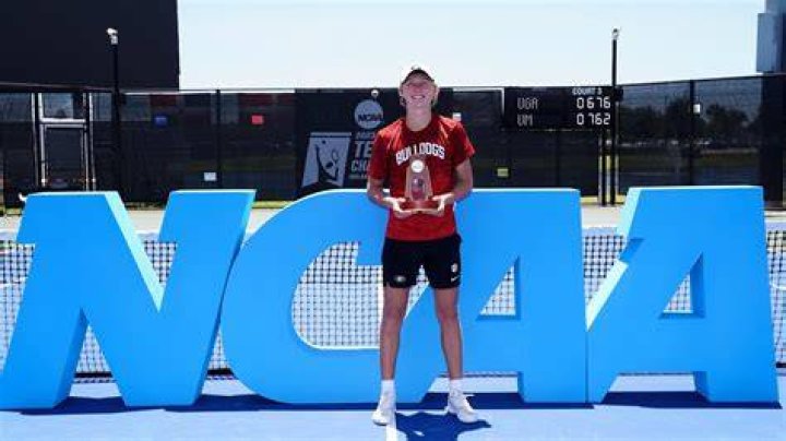 UGA Ethan Quinn wins NCAA tennis championship