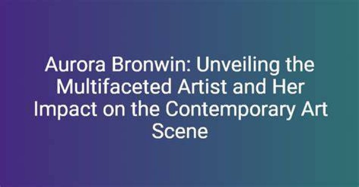 Unveiling The Enigmatic Bronwin Aurora: Discoveries And Insights Await