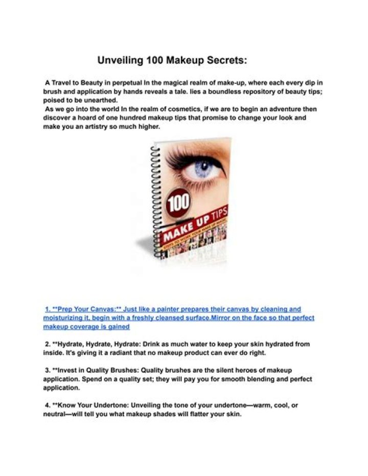 Unveiling The Secrets Of Makeup Artistry: Discover Michelle Doherty's Expertise