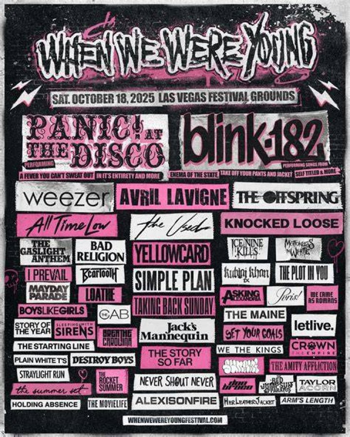 When We Were Young festival reunites emo acts &mdash; for 19 'down' payment