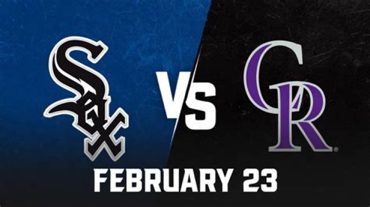 White Sox vs. Rockies prediction Expect a home run fest at Coors Field