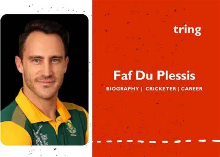 Who Is Faf du Plessis&rsquo;s Wife, Imari Visser?